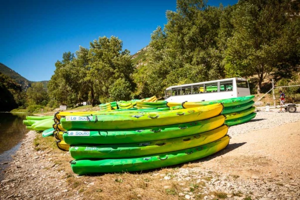 le Soulio, kanoe kayak sur le Tarn